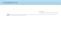 Desktop Screenshot of analogwatch.com