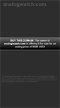 Mobile Screenshot of analogwatch.com